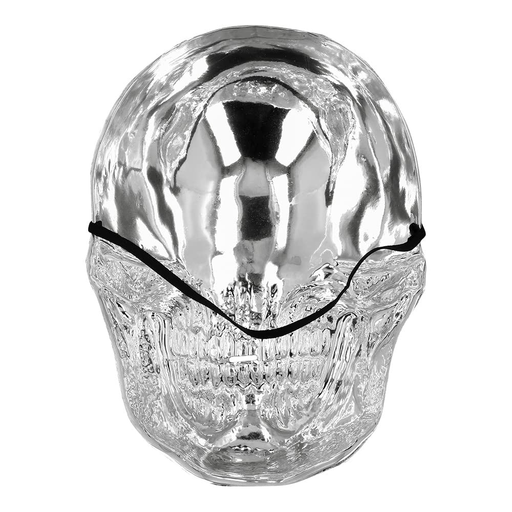 boland-spiegel-maske-silberne-horrormaske-gruselig image 4