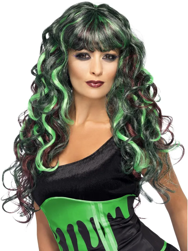 smiffys-fever-blood-drip-monster-per-cke-schwarz-gr-n image 1