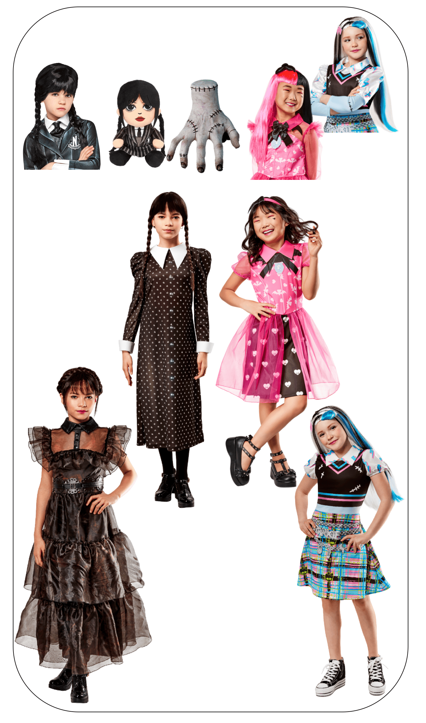 rubies-wednesday-monster-high-aufsteller-display-190-cm-doppelseitig image 2