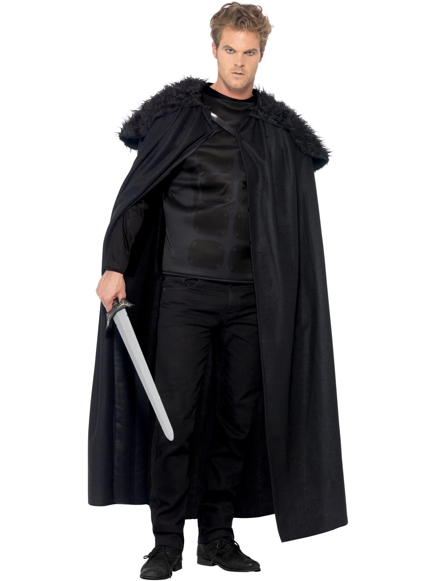 smiffys-fever-dark-barbarian-kost-m-herren-schwarz image 4