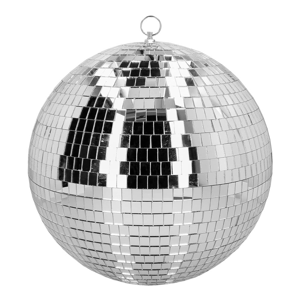 boland-discokugel-30-cm-silber-spiegel-deko image 1