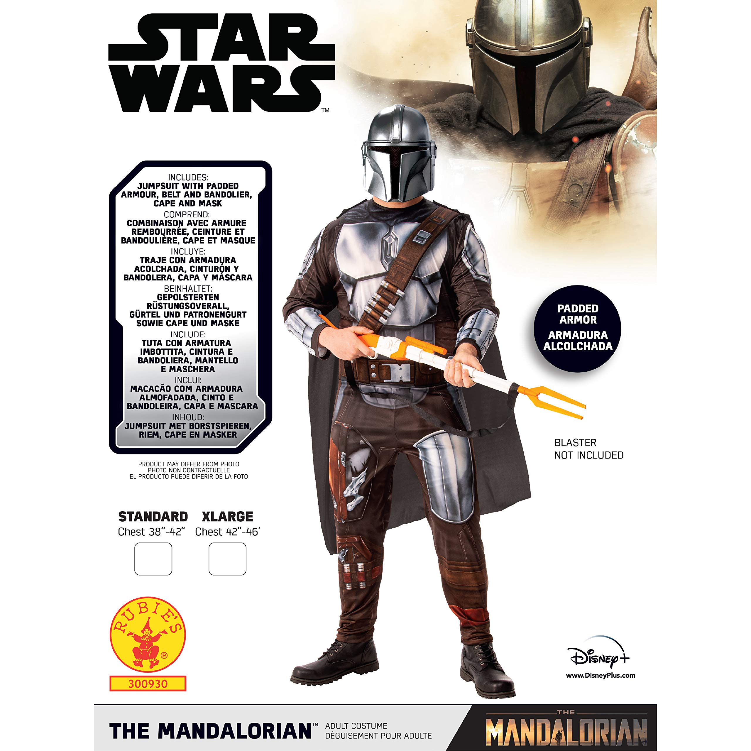 rubie-s-deluxe-disney-star-wars-mandalorian-kost-m-herren image 4