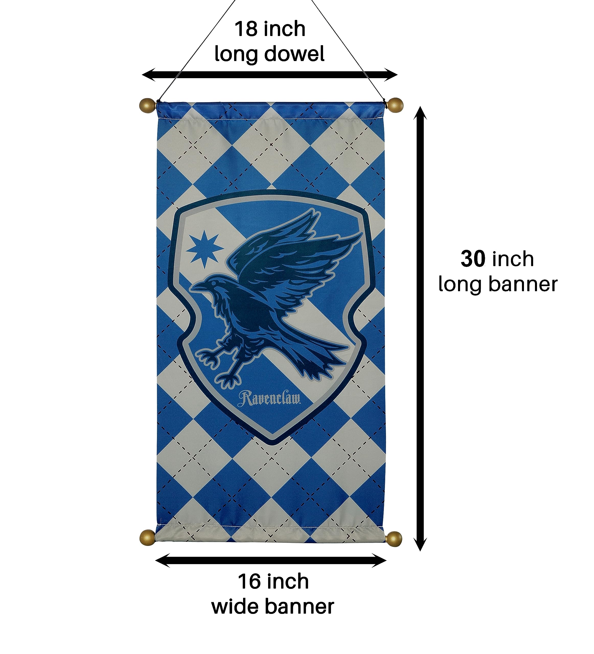 rubie-s-deluxe-ravenclaw-hausbanner-stoff-83-8x40-6-cm image 2
