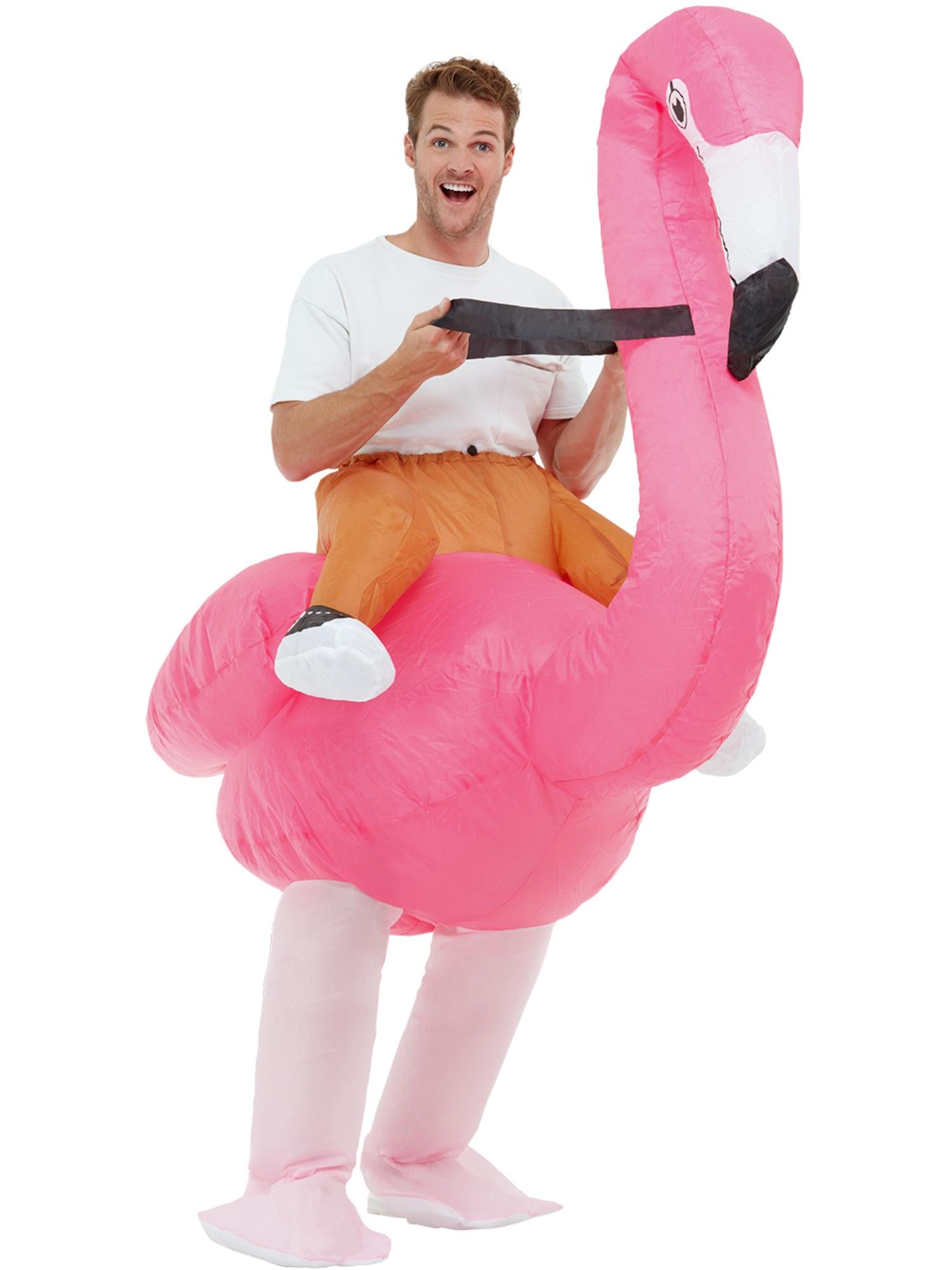 smiffys-time4fun-ride-flamingo-kost-m-pink-aufblasbar image 1