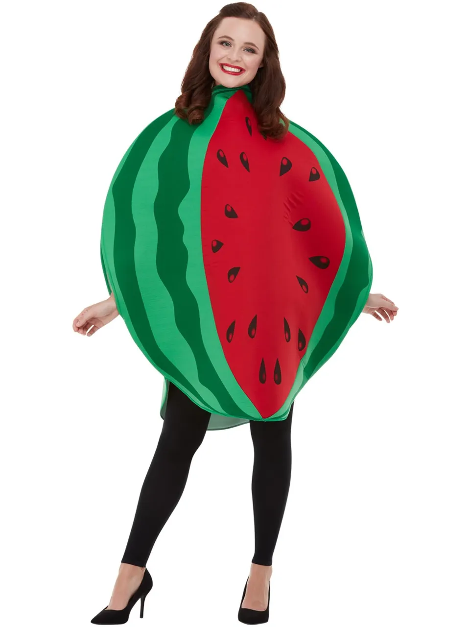 smiffys-fever-wassermelone-kost-m-rot-gr-n-unisex image 1