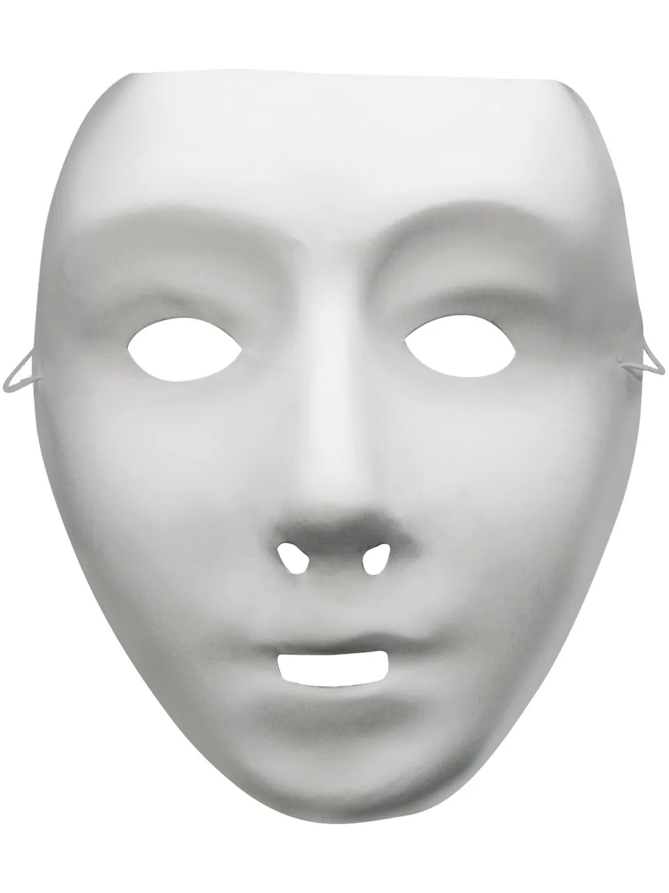 smiffys-fever-roboter-maske-wei-pvc-einheitsgr-e image 1