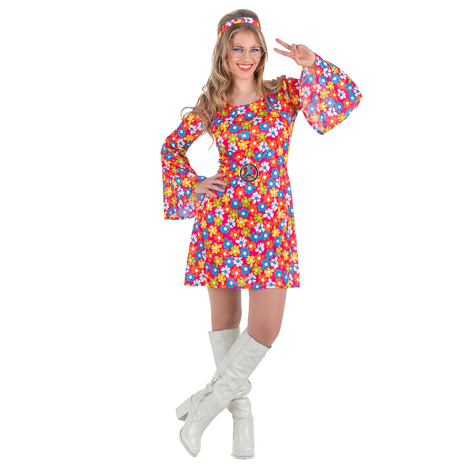 boland-hippie-flower-kost-m-damen-m-l-blumen image 1