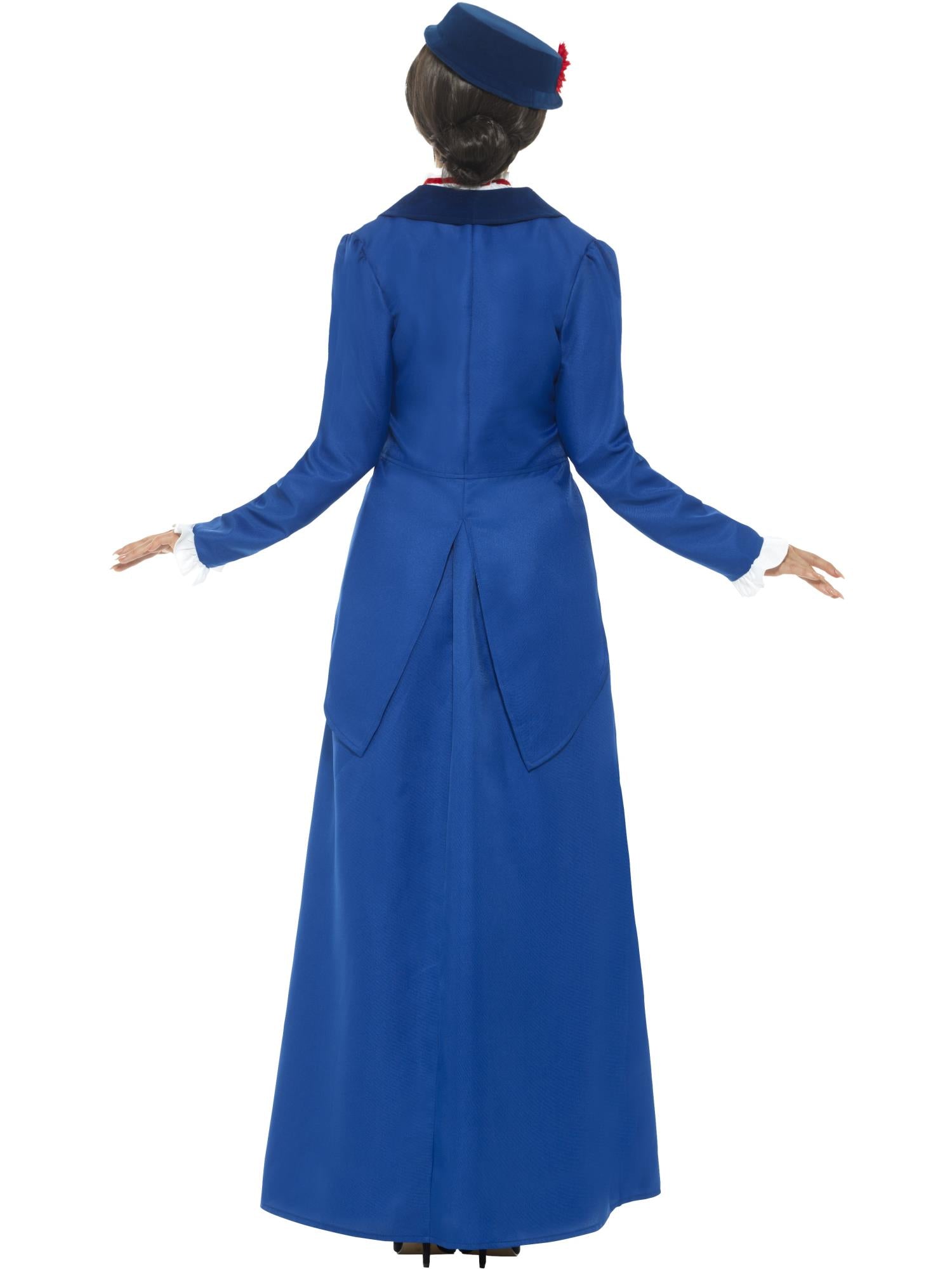 smiffys-fever-victorian-nanny-kost-m-blau-gr-m image 2