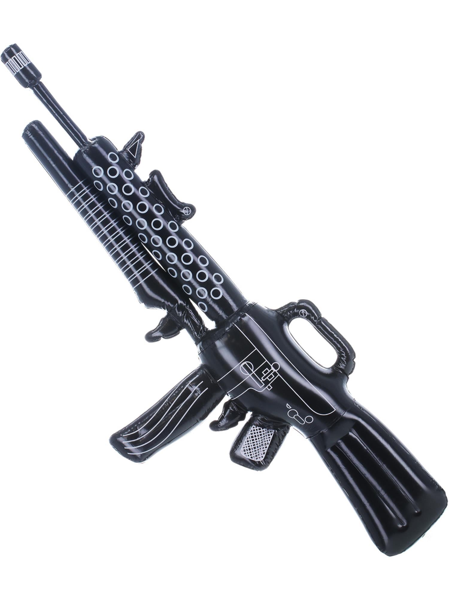 smiffys-time4fun-maschinengewehr-aufblasbar-schwarz-112-cm image 2