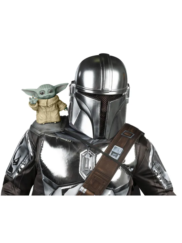 rubies-baby-yoda-schulter-figur-grogu-latex image 1