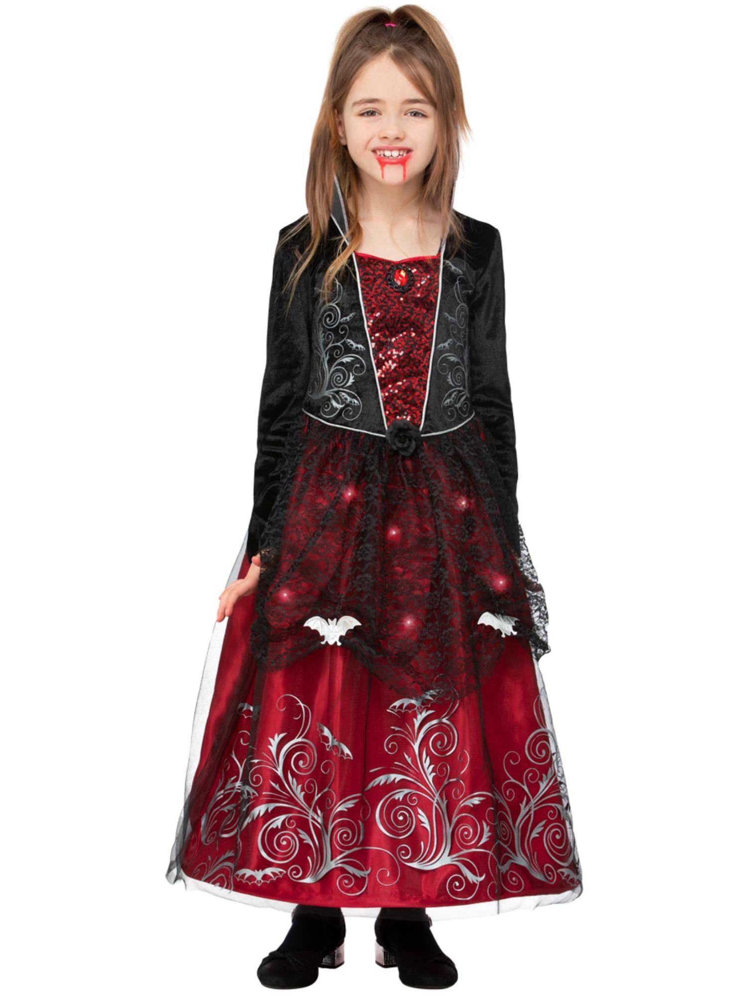 smiffys-fever-deluxe-vampiress-kost-m-gr-m-7-9-mit-licht image 2