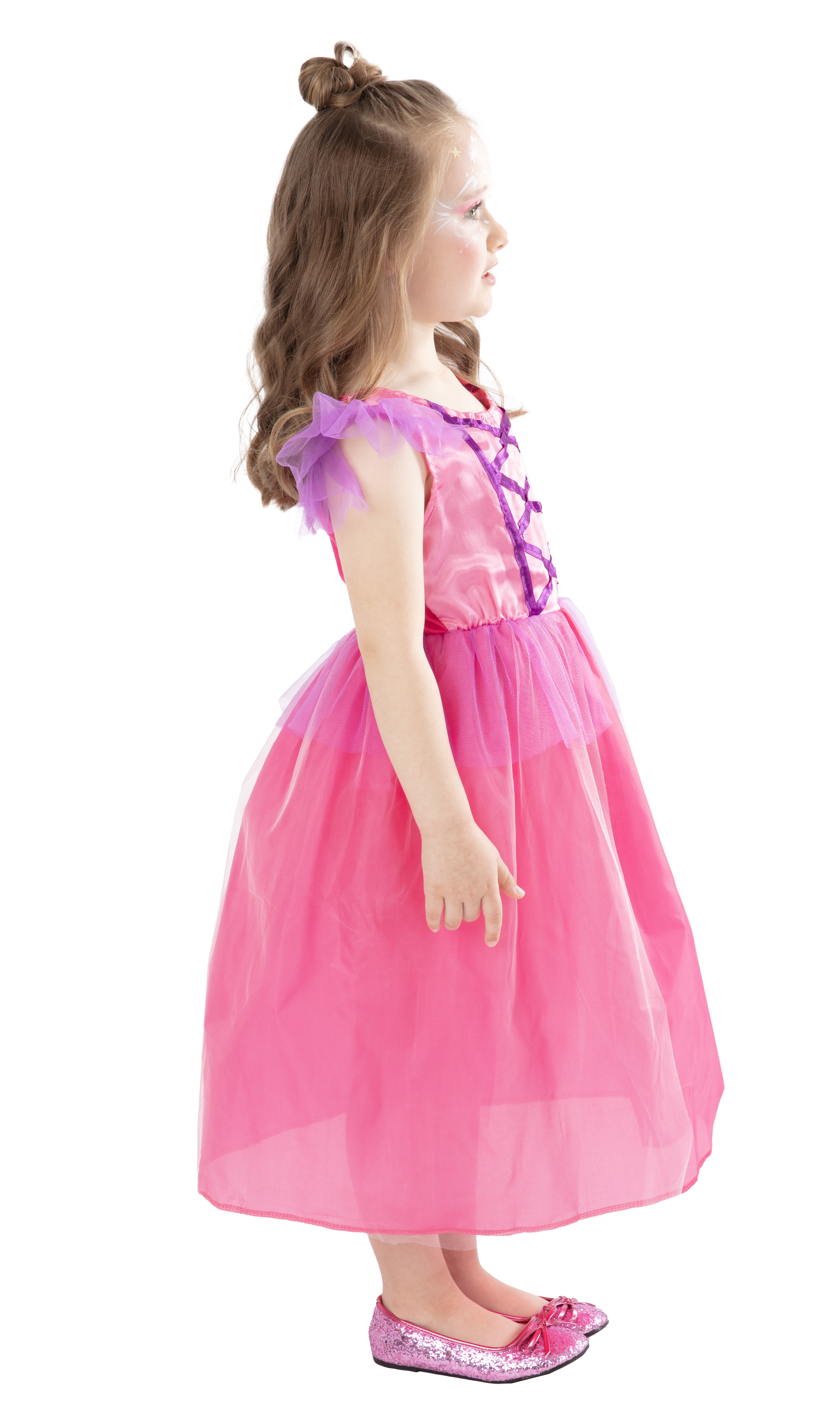 rubies-d-guisements-princesse-rose-prinzessinnenkost-m-rosa-satin image 2