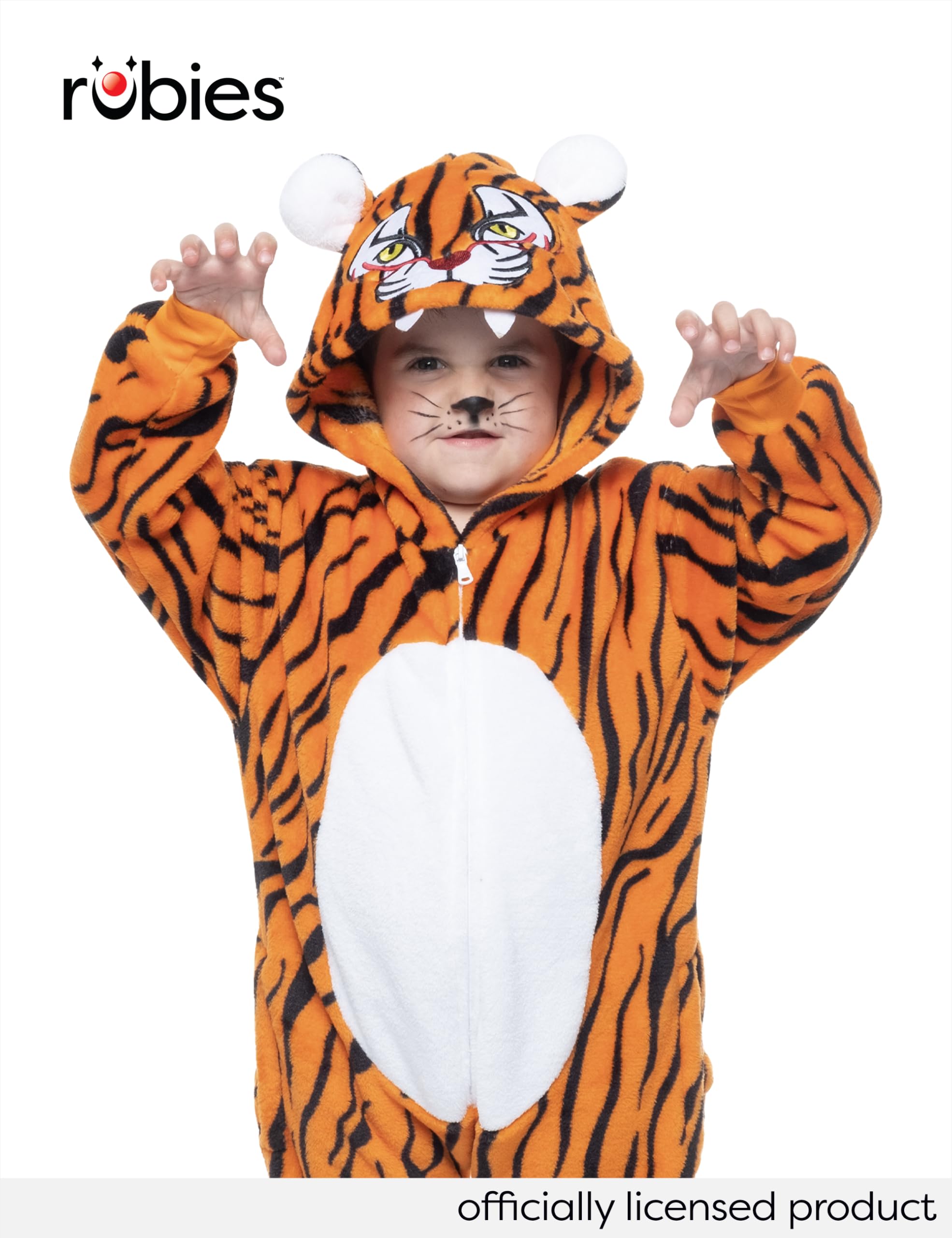 rubie-s-deluxe-bengalen-tiger-kinderkost-m-3-4-jahre-overall image 2