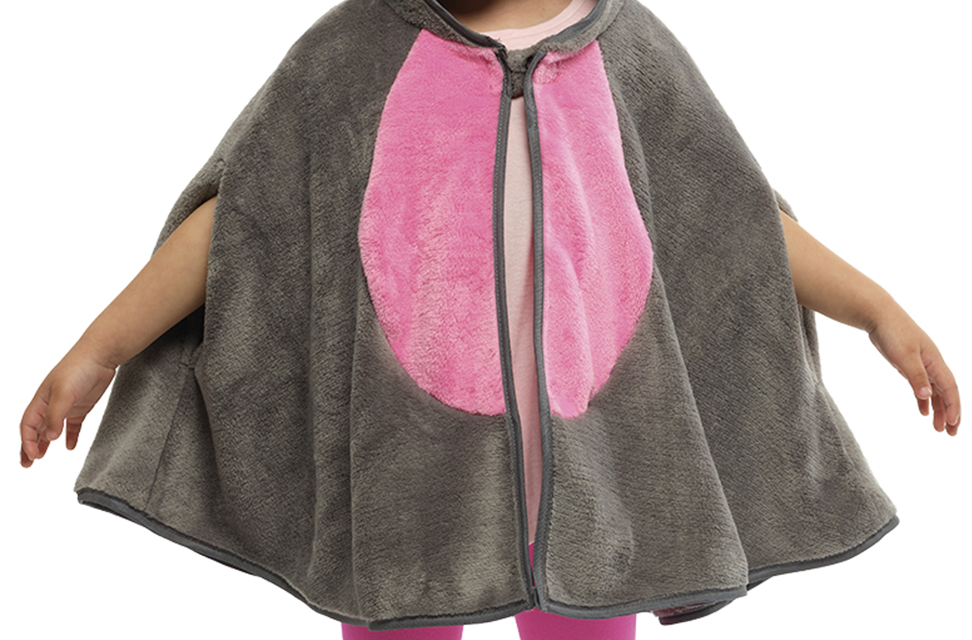 rubies-maus-cape-kinder-kapuze-polyester-fasching image 2