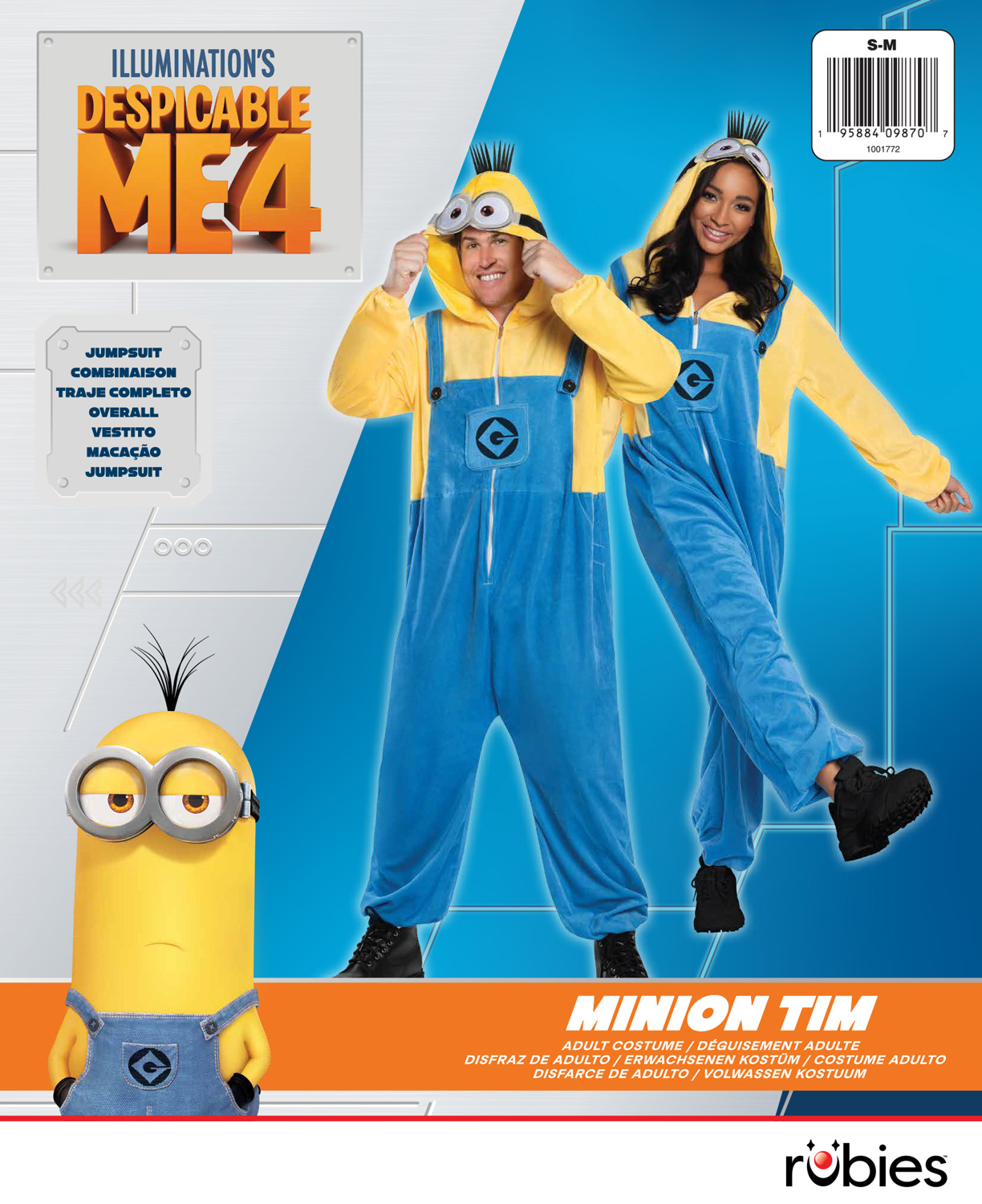 rubies-minions-kost-m-erwachsene-gelber-overall image 2
