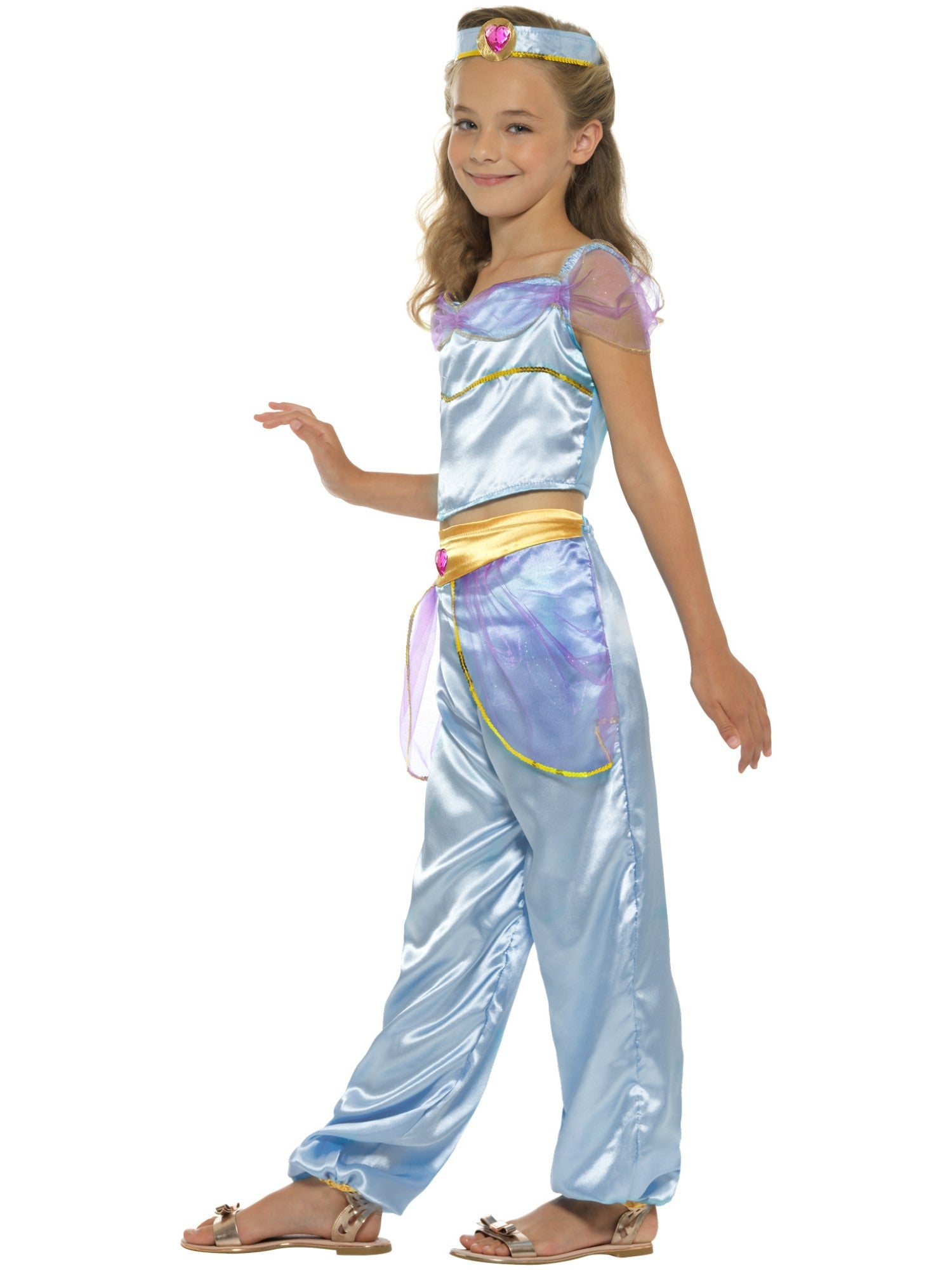 smiffys-fever-arabian-princess-kost-m-blau-4-6 image 3