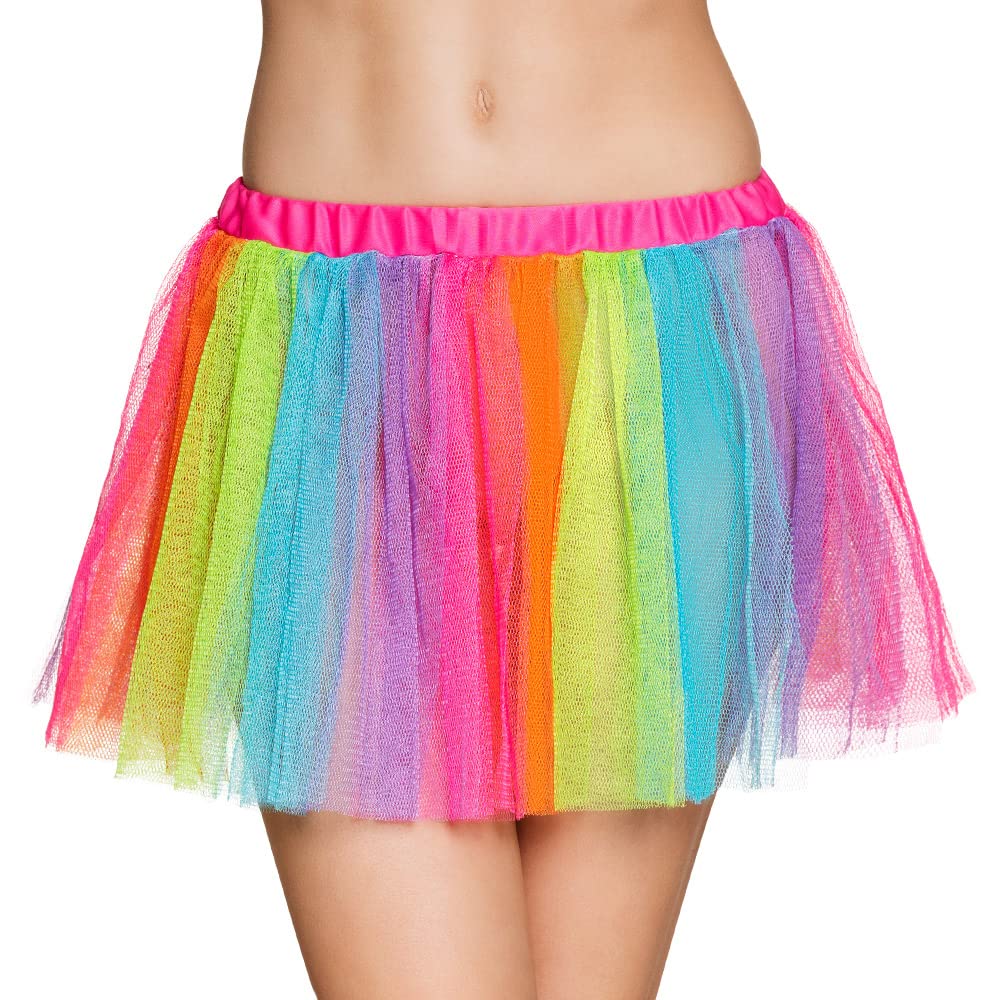 boland-tutu-regenbogen-rock-30-cm-mit-gummizug image 1