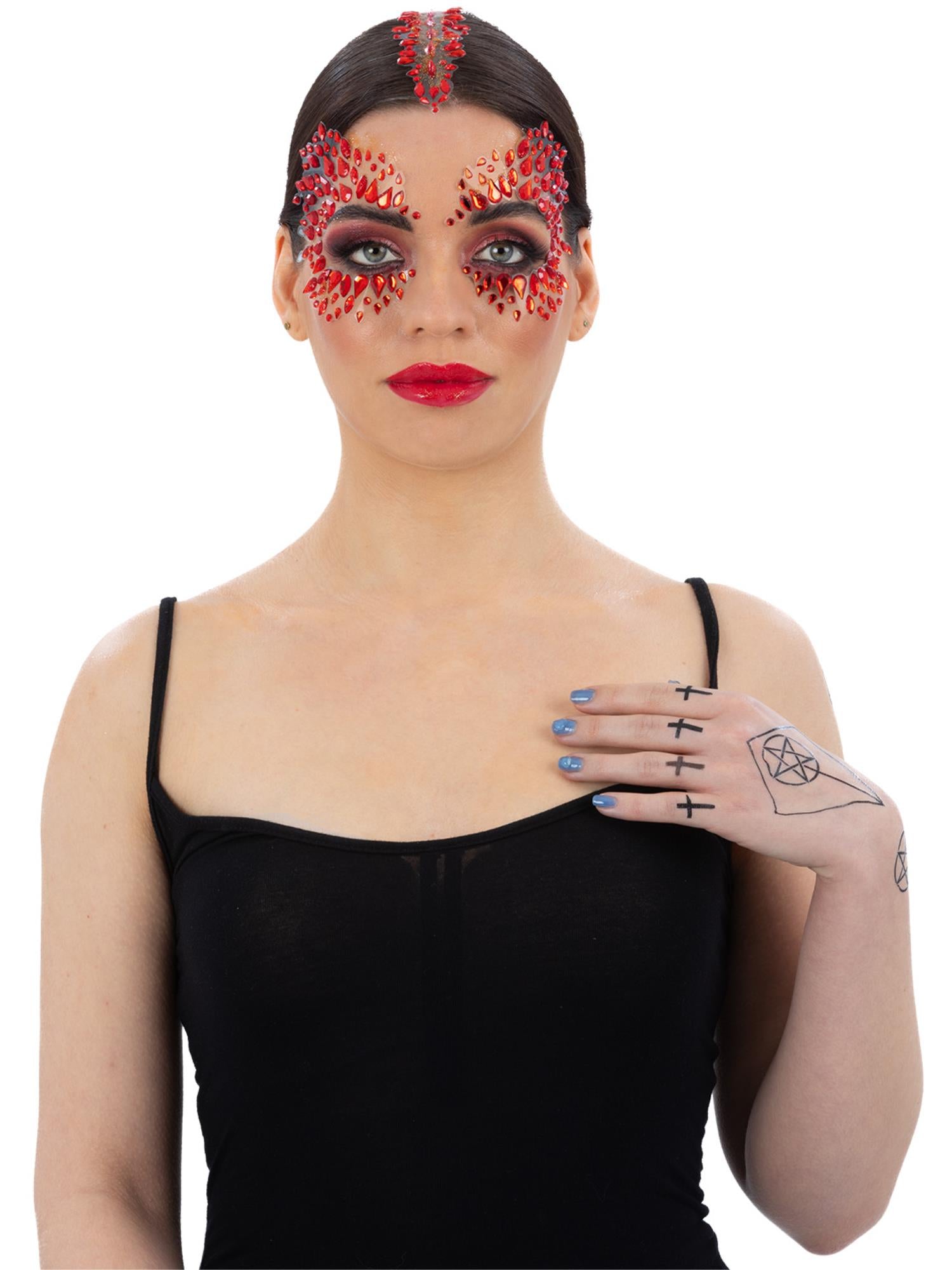 smiffys-makeup-fx-deluxe-teufel-set-tattoos-schminke image 7