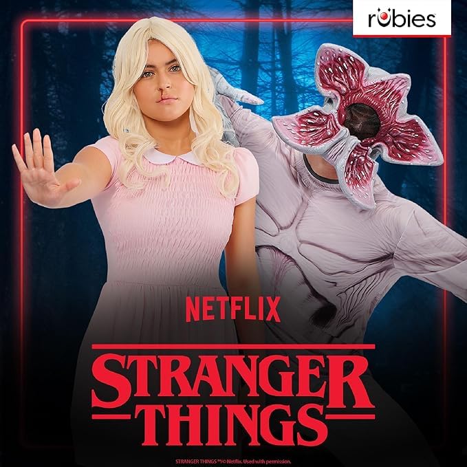 rubie-s-deluxe-stranger-things-demogorgon-herrenkostuem-overall-maske image 6