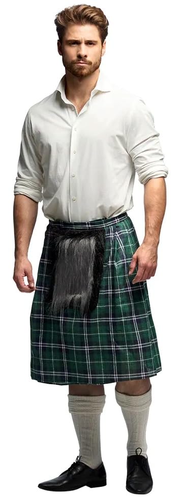 boland-schottenrock-kilt-gr-n-einheitsgr-e-erwachsene image 5