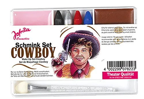 rubie-s-cowboy-schminkset-fasching-make-up-set image 1