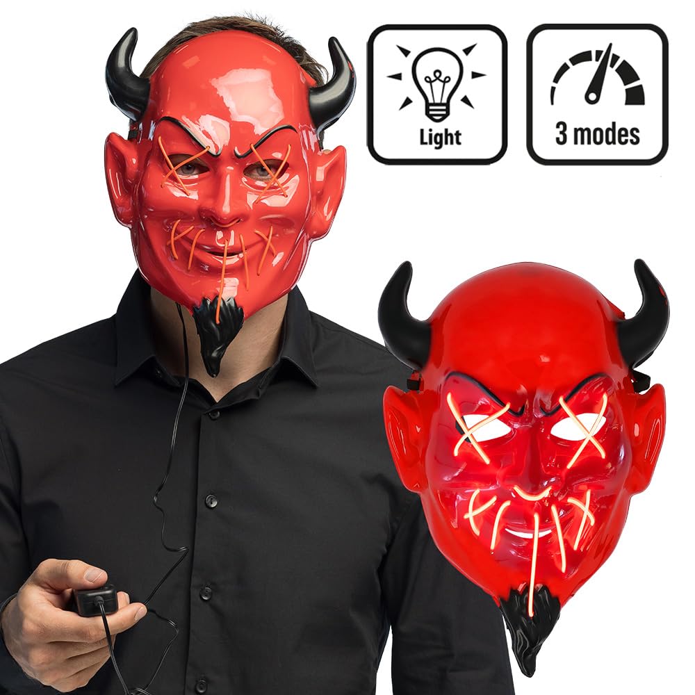 boland-72385-led-maske-teufel-mit-licht-d-mon image 2