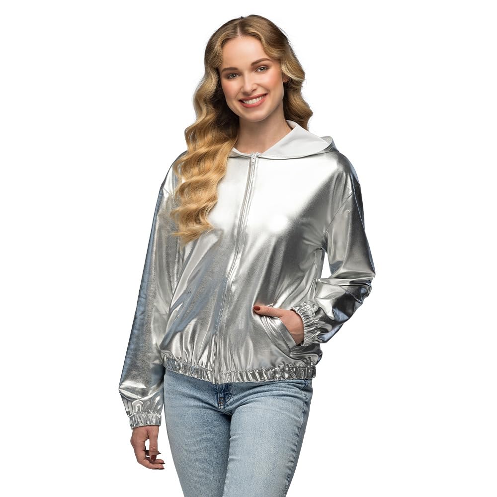 boland-rave-jacke-metallic-gold-gr-m-retro-kost-m image 6