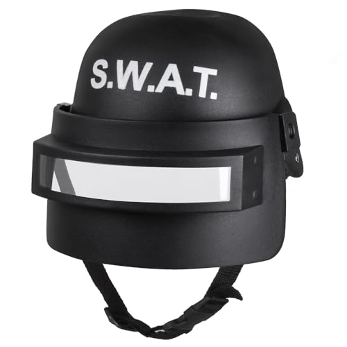 boland-headwear-01408-swat-kinderhelm-mit-visier-schwarz image 3