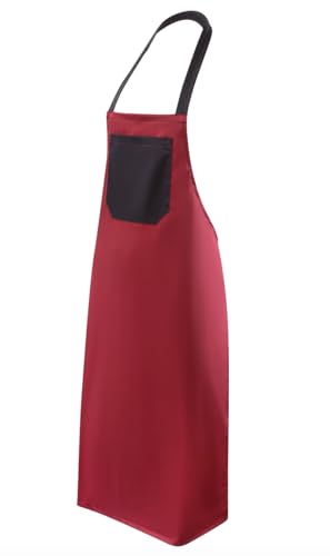 clinotest-personal-kochsch-rze-rot-schwarz-mit-brusttasche-95-grad image 6
