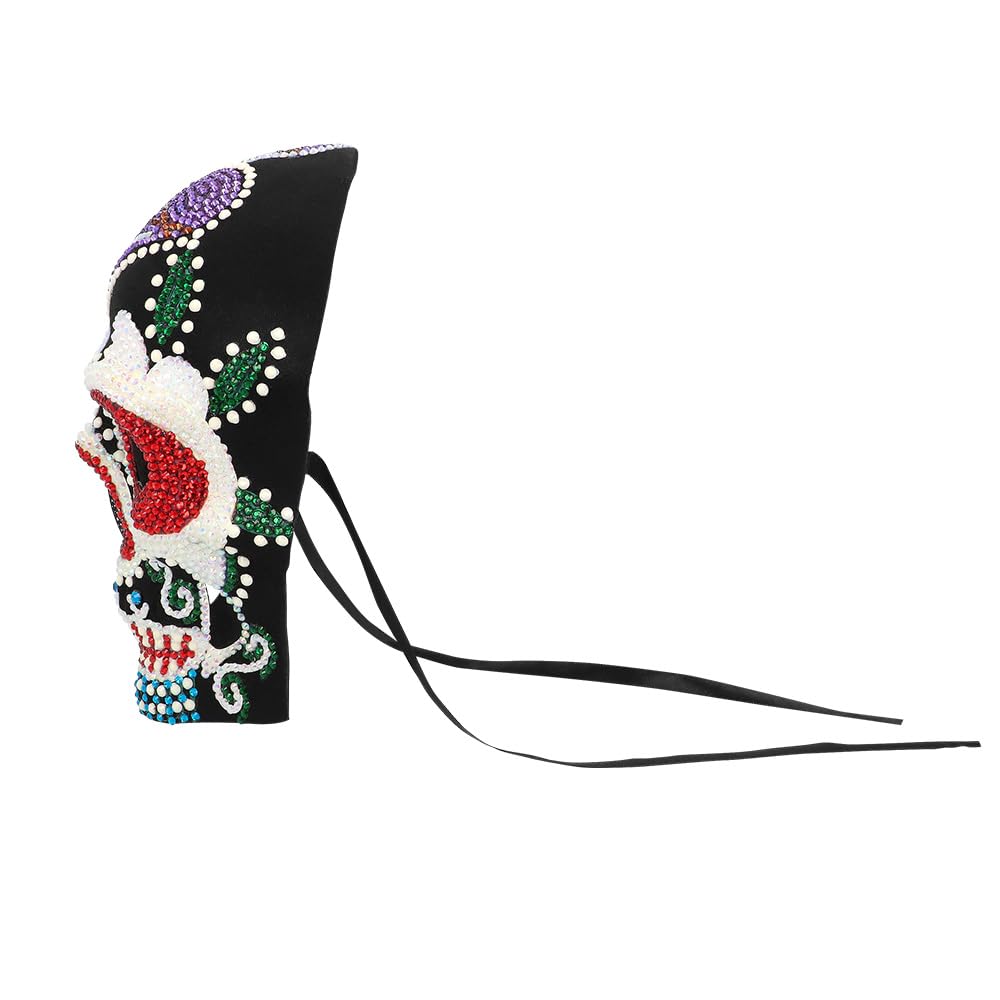 boland-masks-day-of-the-dead-maske-strass-totenkopf image 3