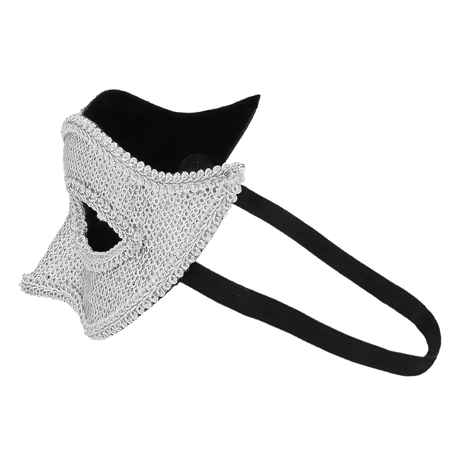 boland-venice-sequins-augenmaske-silber-pailletten-venezianisch image 4