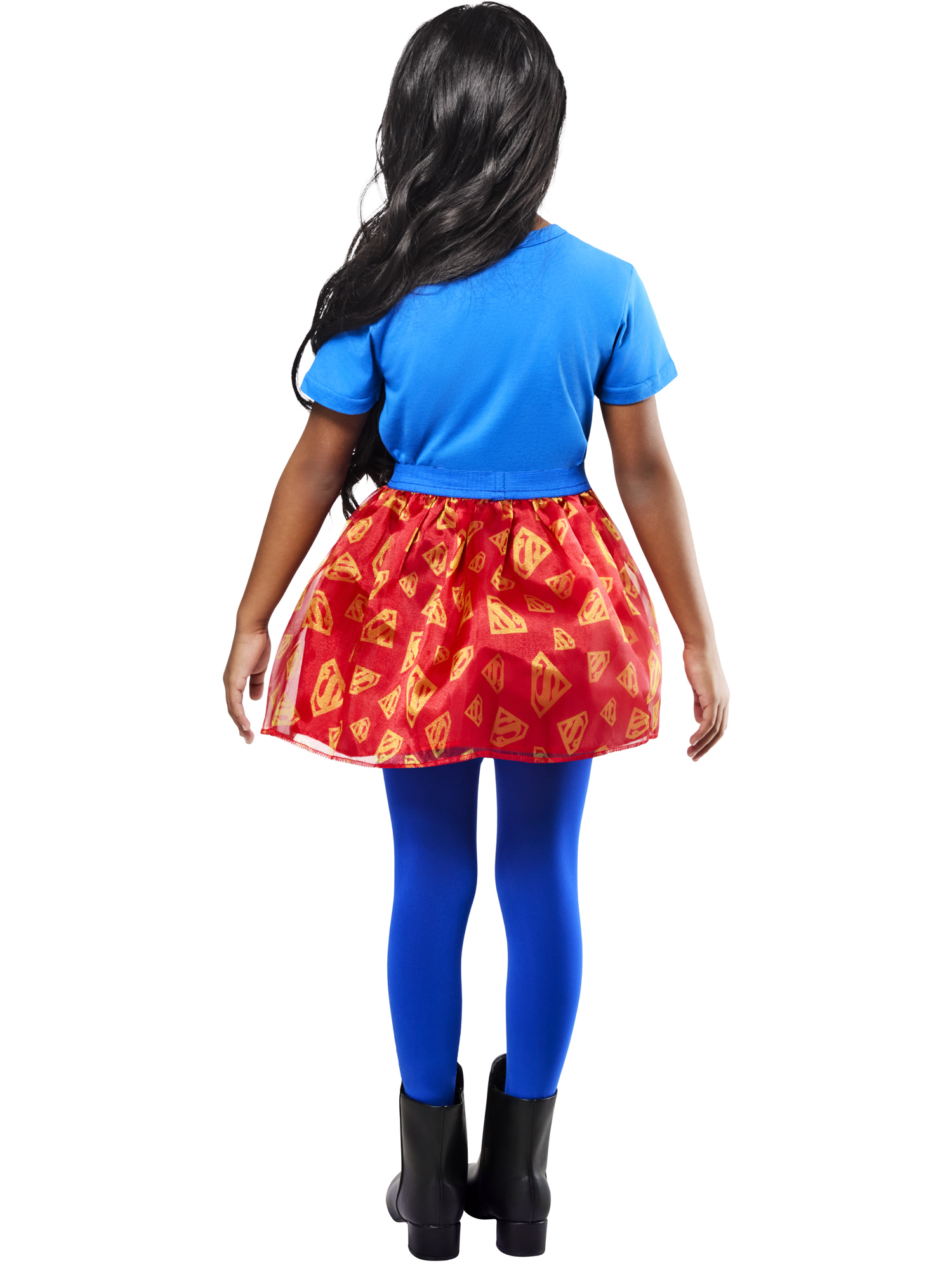 rubies-supergirl-tutu-set-rock-haarreif-5-8-jahre-glitzer image 5