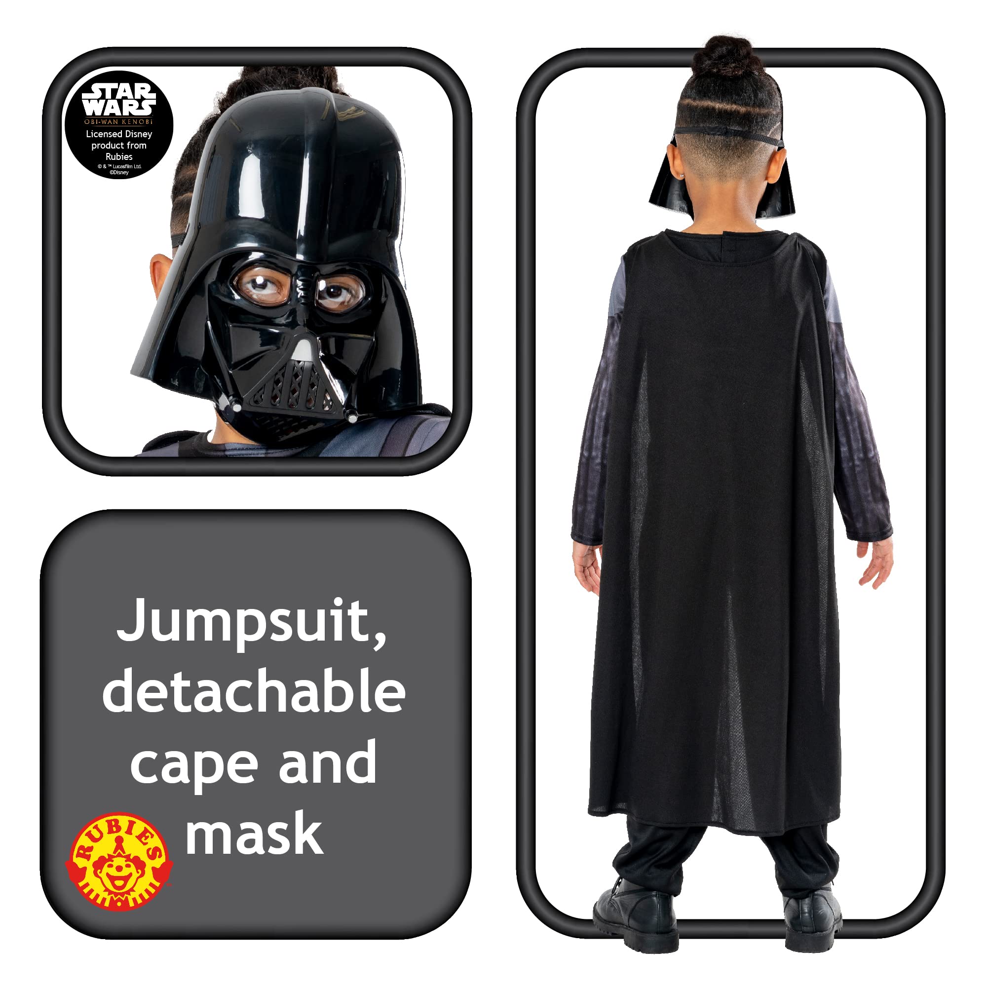 rubie-s-deluxe-darth-vader-kinderkost-m-7-8-j-lichtschwert image 2