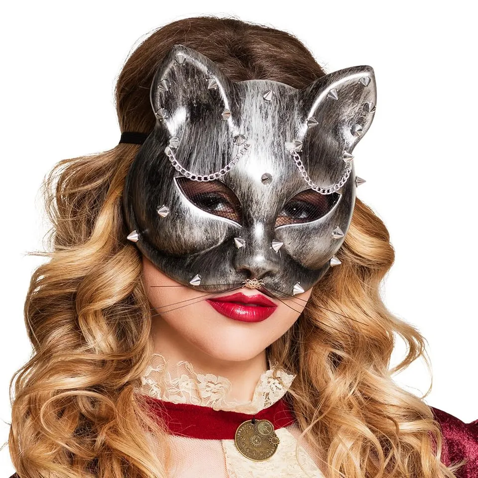 boland-steampussy-54512-augenmaske-steampunk-silber image 1