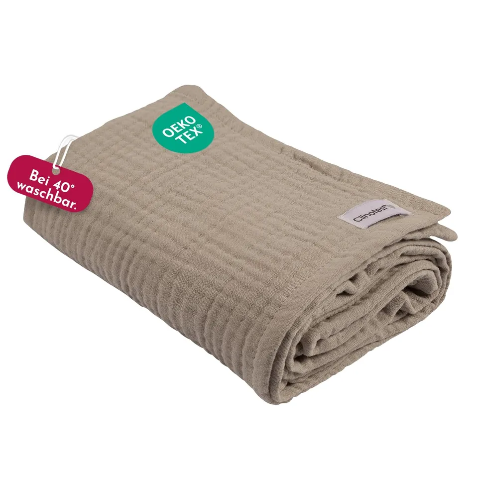 clinotest-nachwuchs-musselintuch-80x80-beige-baumwolle image 1