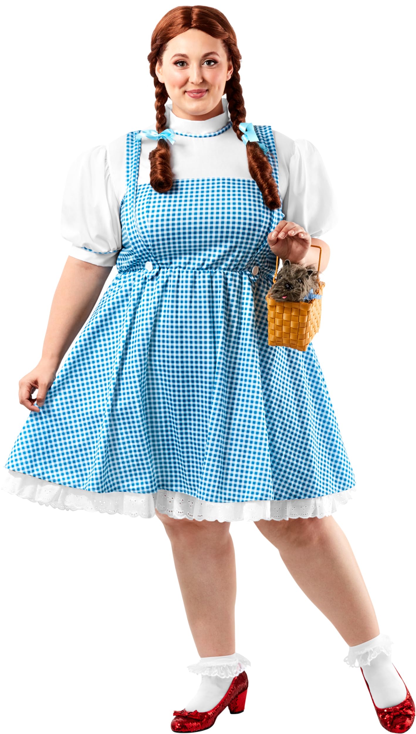 rubie-s-deluxe-dorothy-zauberer-von-oz-damenkost-m-bergr-e image 1