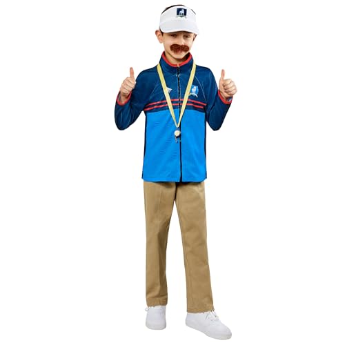 rubie-s-deluxe-ted-lasso-kinderkost-m-9-10-jahre-set-trainer image 7