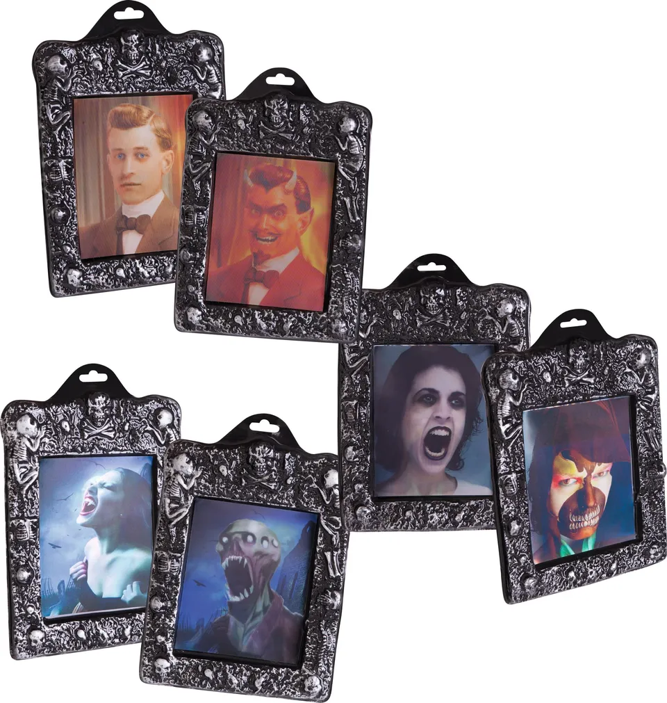 rubies-horror-bilderrahmen-3d-6er-set-deko image 1