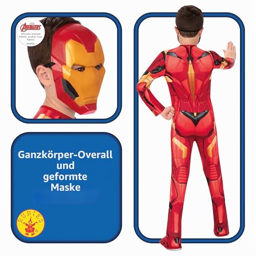 rubie-s-deluxe-iron-man-kost-m-kinder-small-5-6-jahre-mit-maske image 8