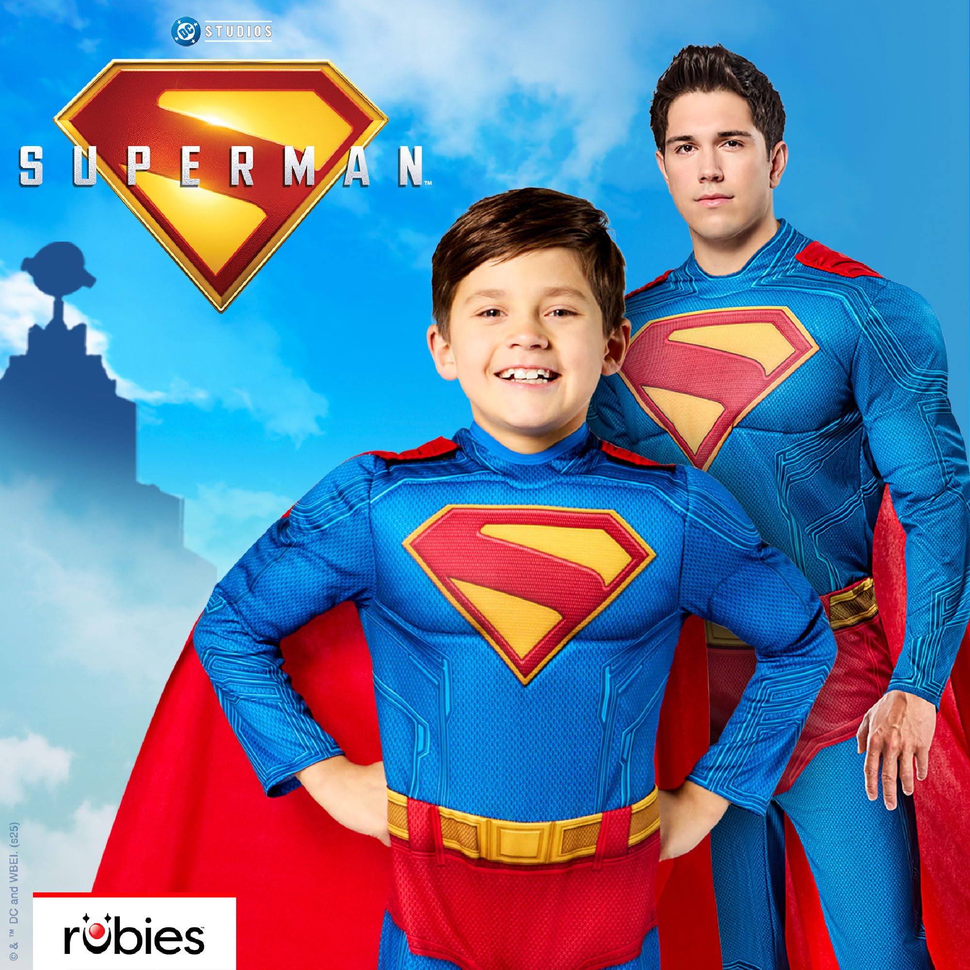 rubie-s-deluxe-superman-kost-m-erwachsene-m-superheld image 6