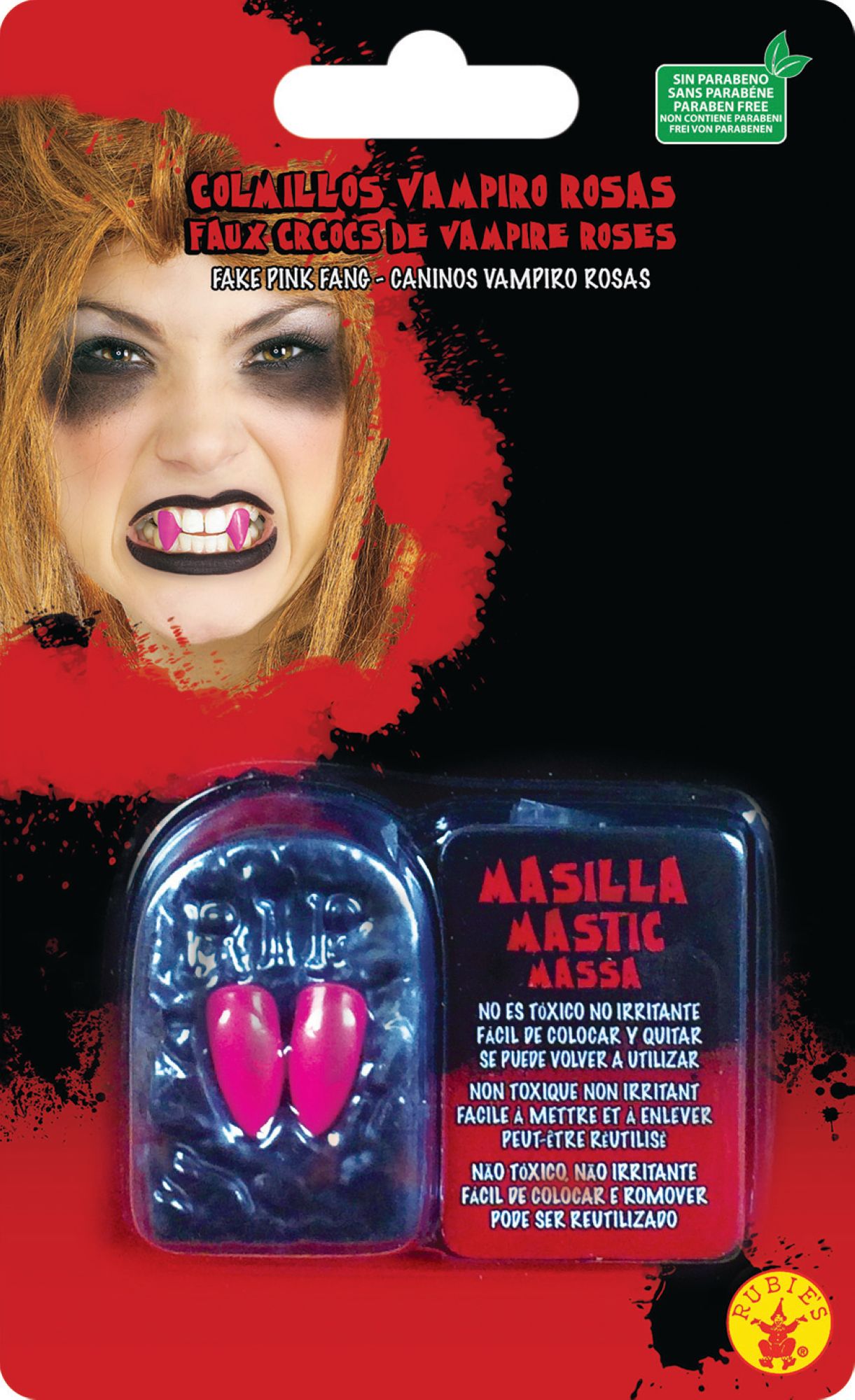 rubies-vampirz-hne-rosa-vampirgebiss-1-paar image 2