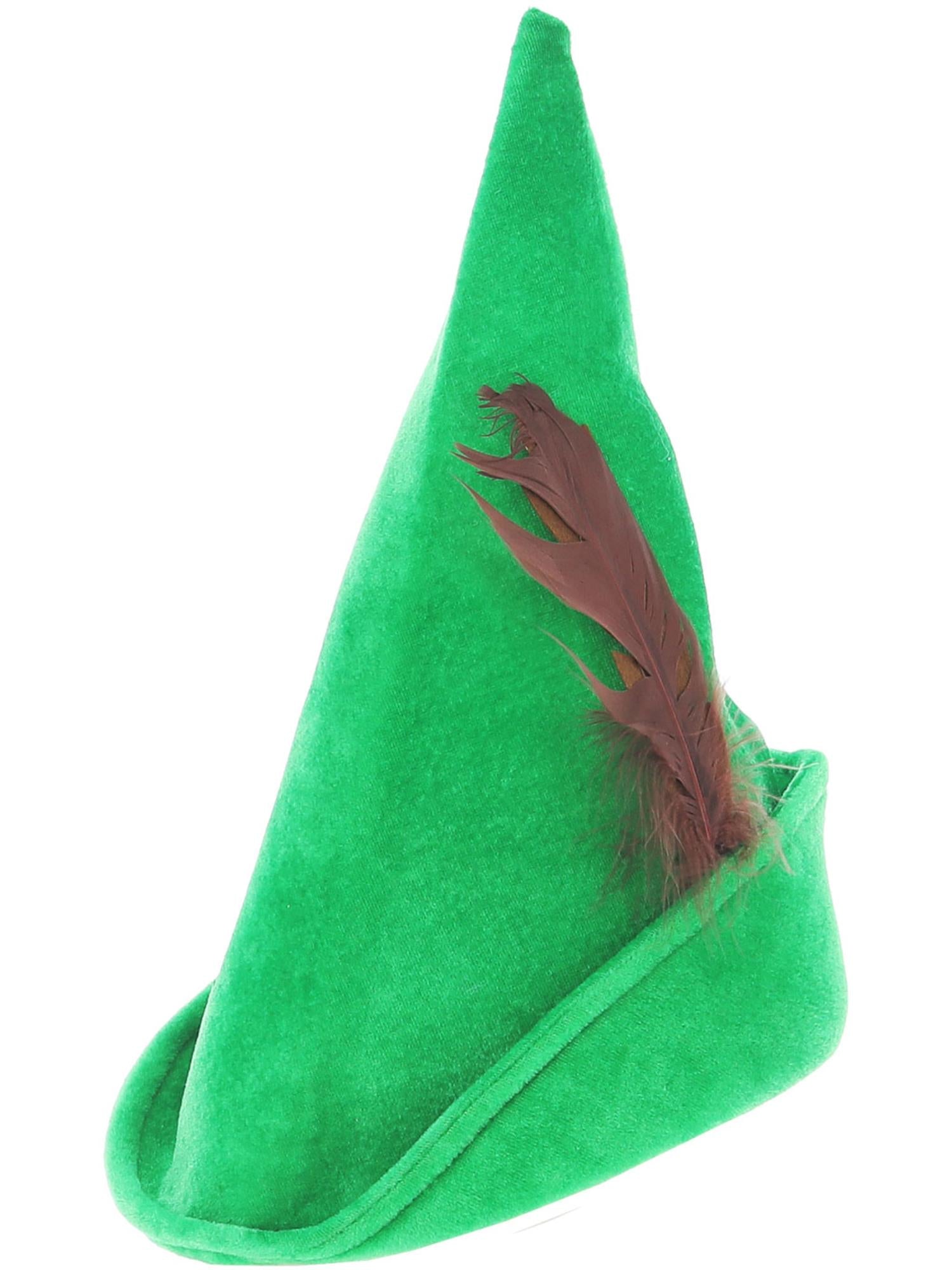 smiffys-fever-robin-hood-hut-gr-n-mit-feder-erwachsene image 2