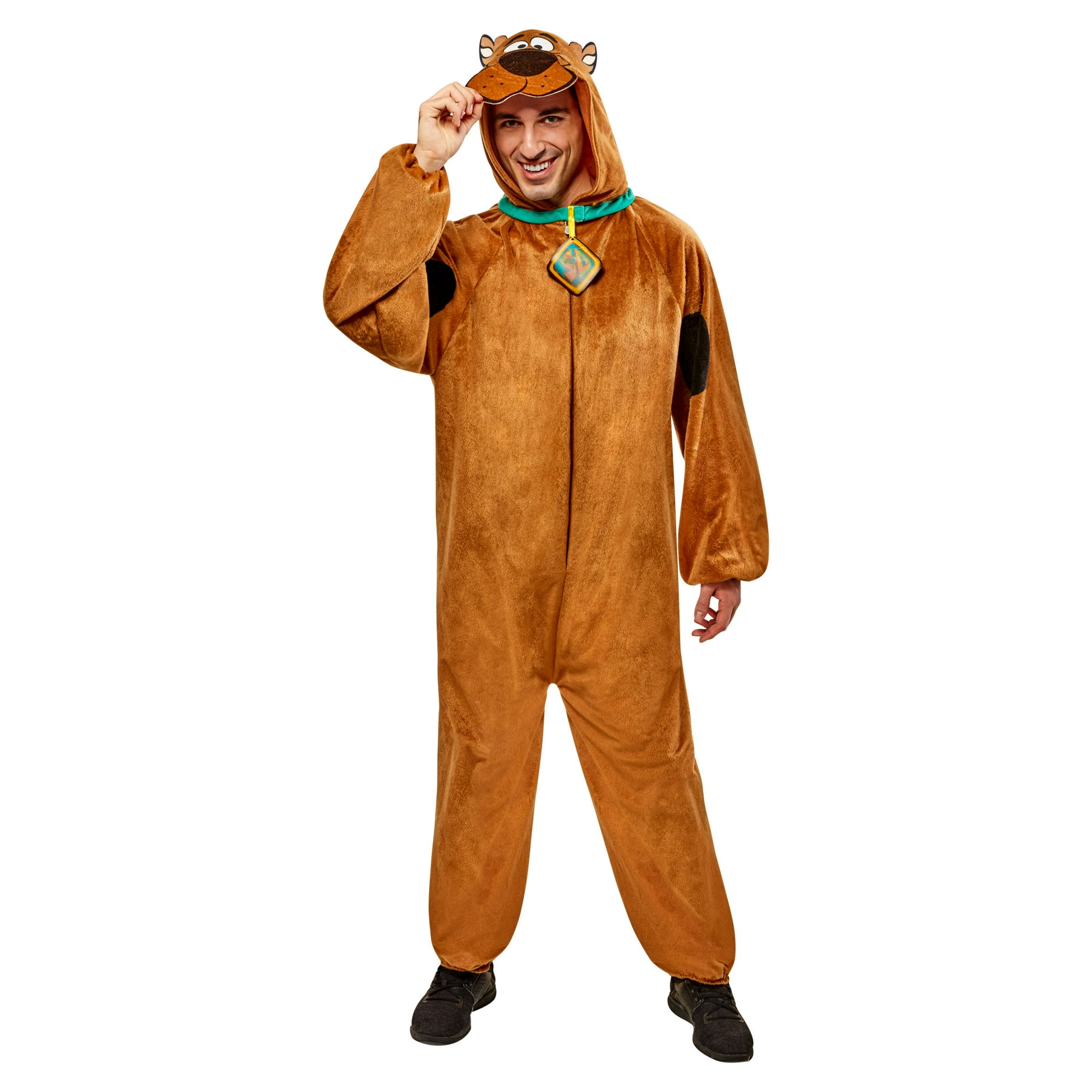 rubies-france-scooby-doo-overall-kost-m-erwachsene-braun image 5