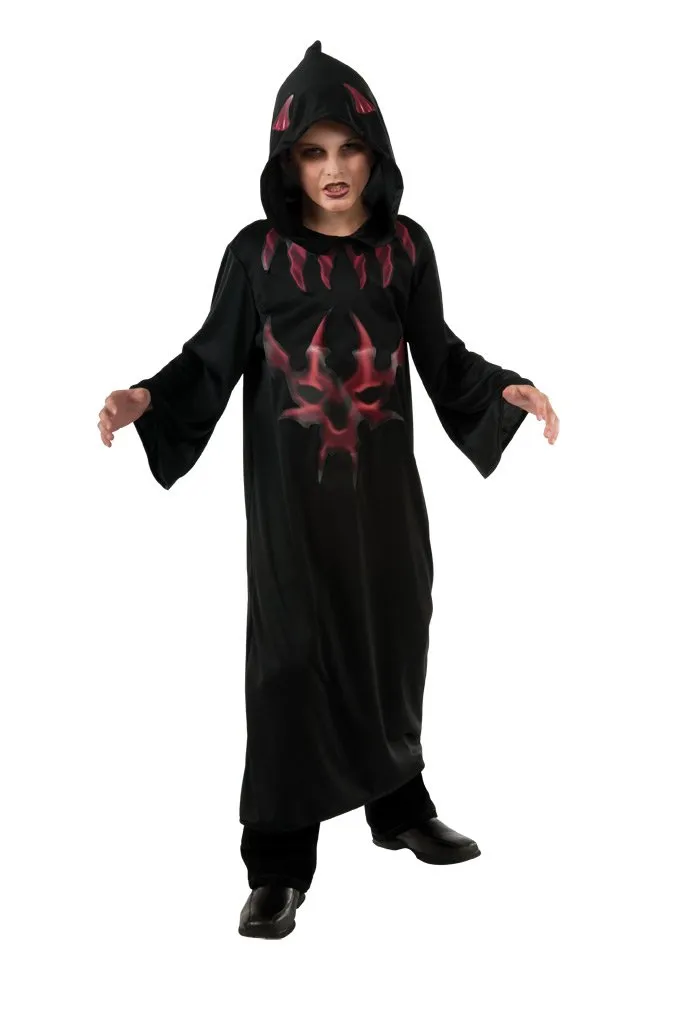 rubie-s-deluxe-devil-robe-teufel-kost-m-kinder-3-4-jahre image 1