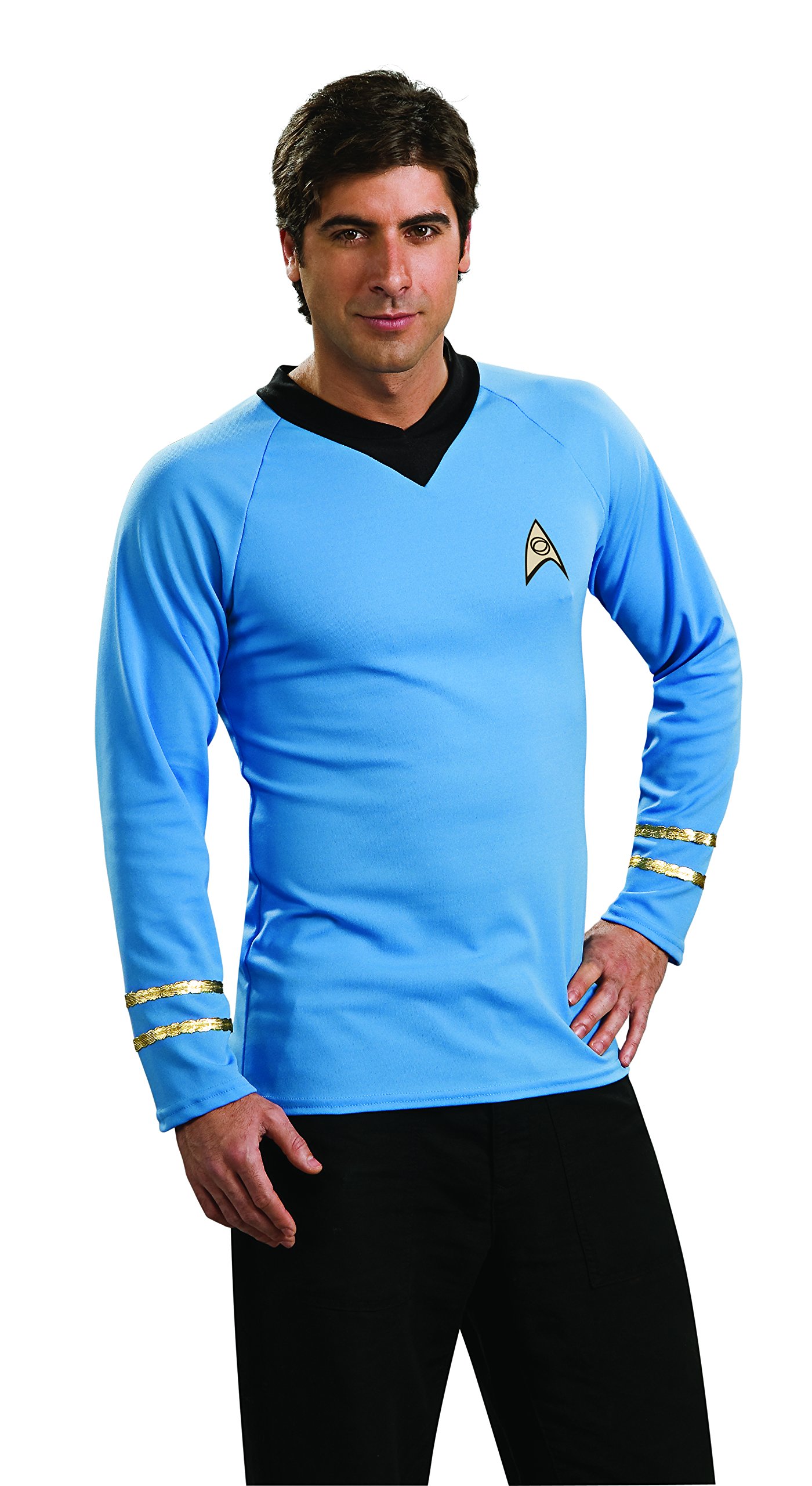 rubie-s-classic-star-trek-deluxe-spock-kost-mshirt-blau-herren image 2