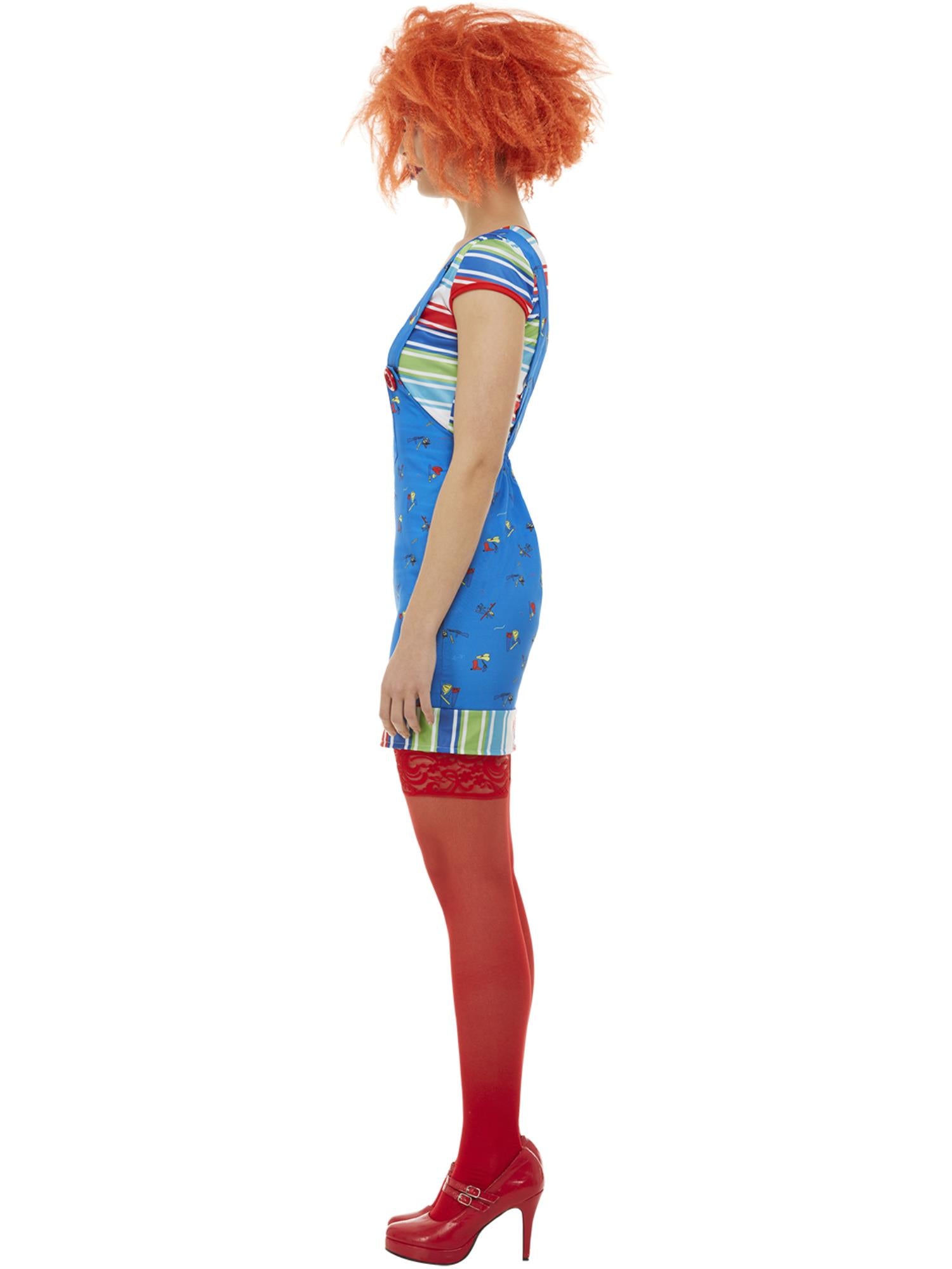 smiffys-fever-chucky-kost-m-blau-damen-mit-kleid-gr-l image 3