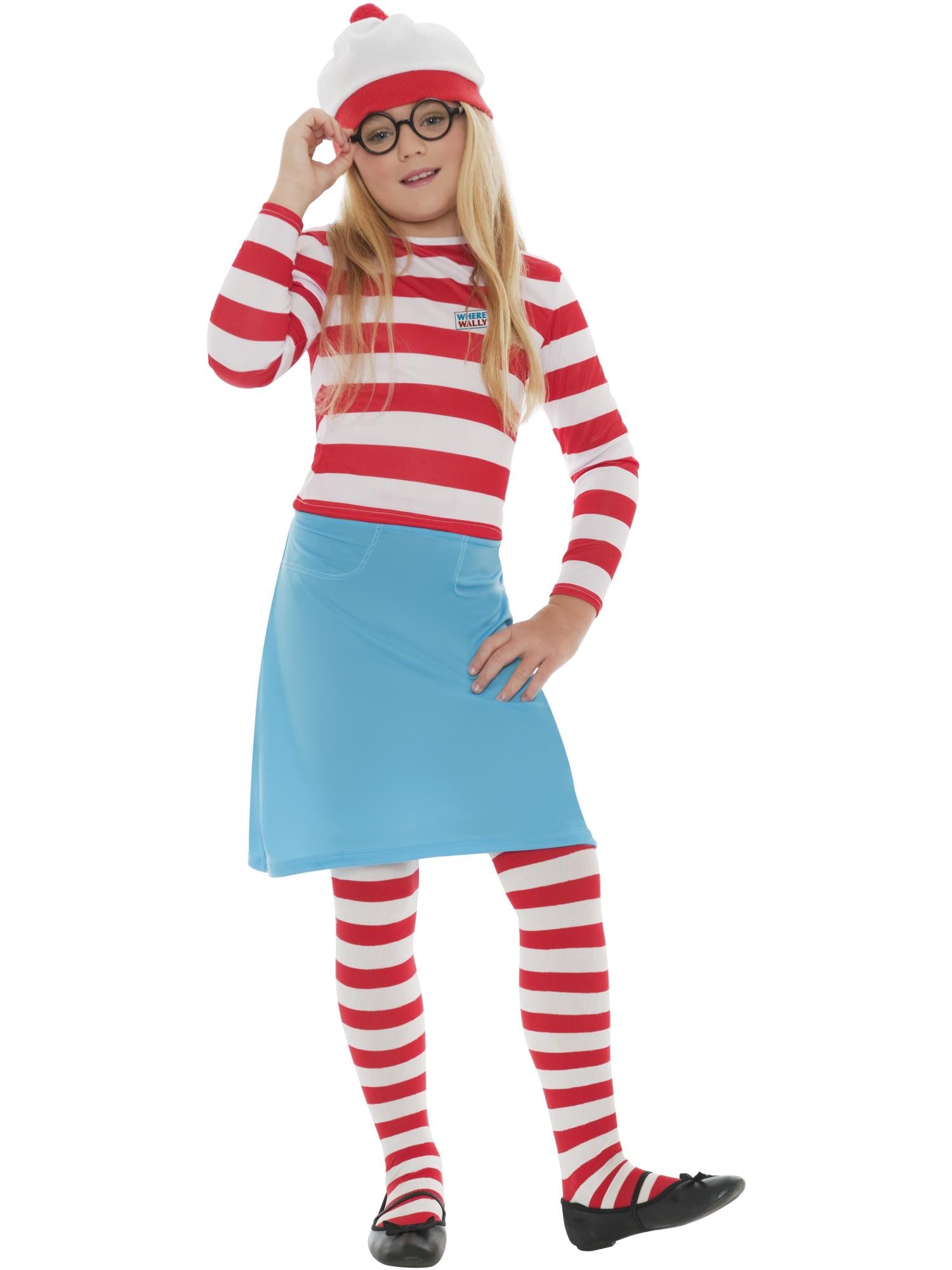 smiffys-fever-wenda-kinderkost-m-rot-wei-gr-m image 1