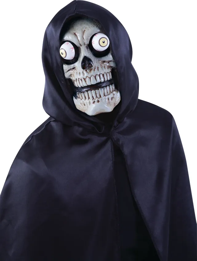 rubies-skelett-halbmaske-pvc-glotzaugen image 1