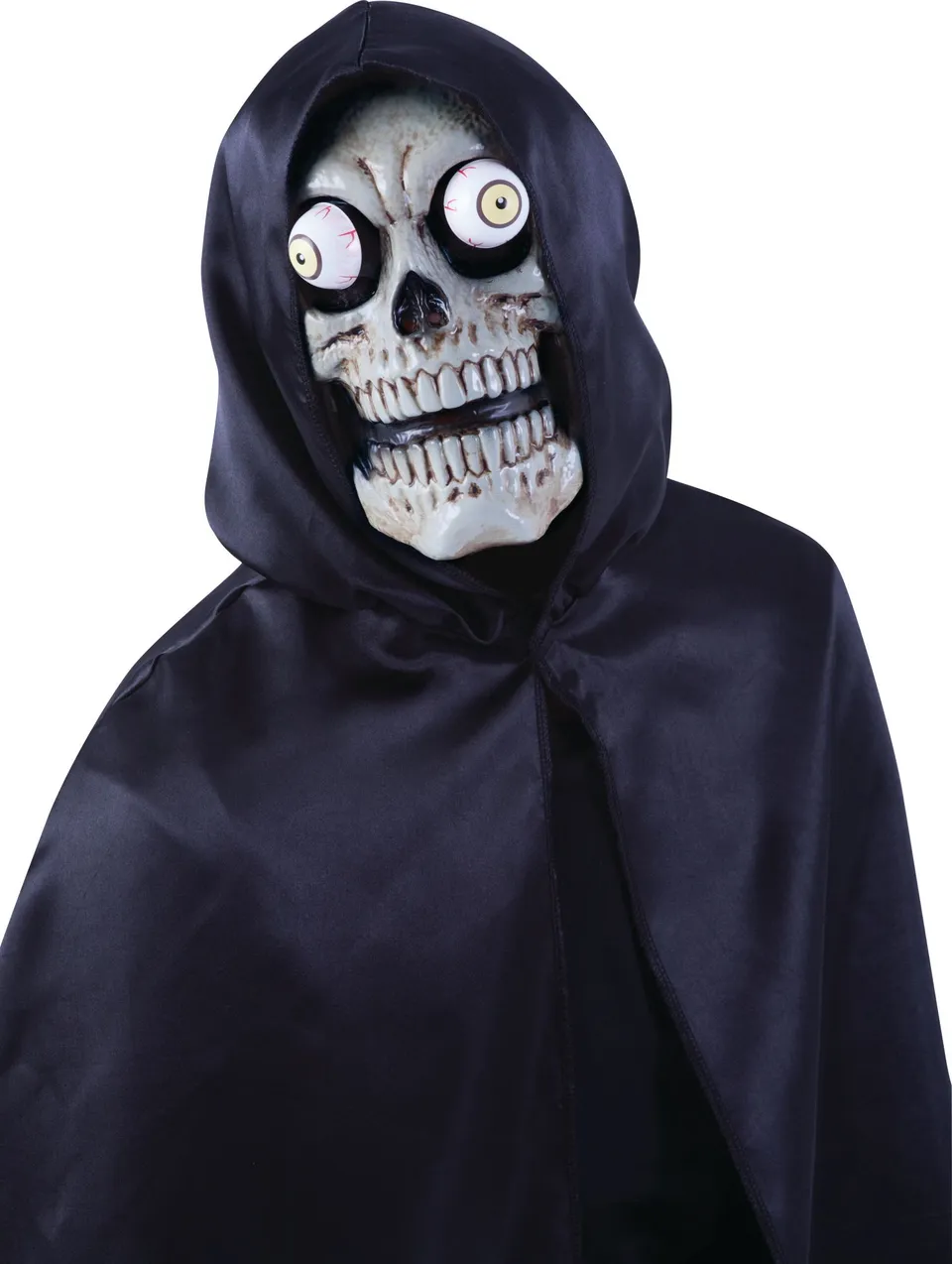 rubies-skelett-halbmaske-pvc-glotzaugen image 1