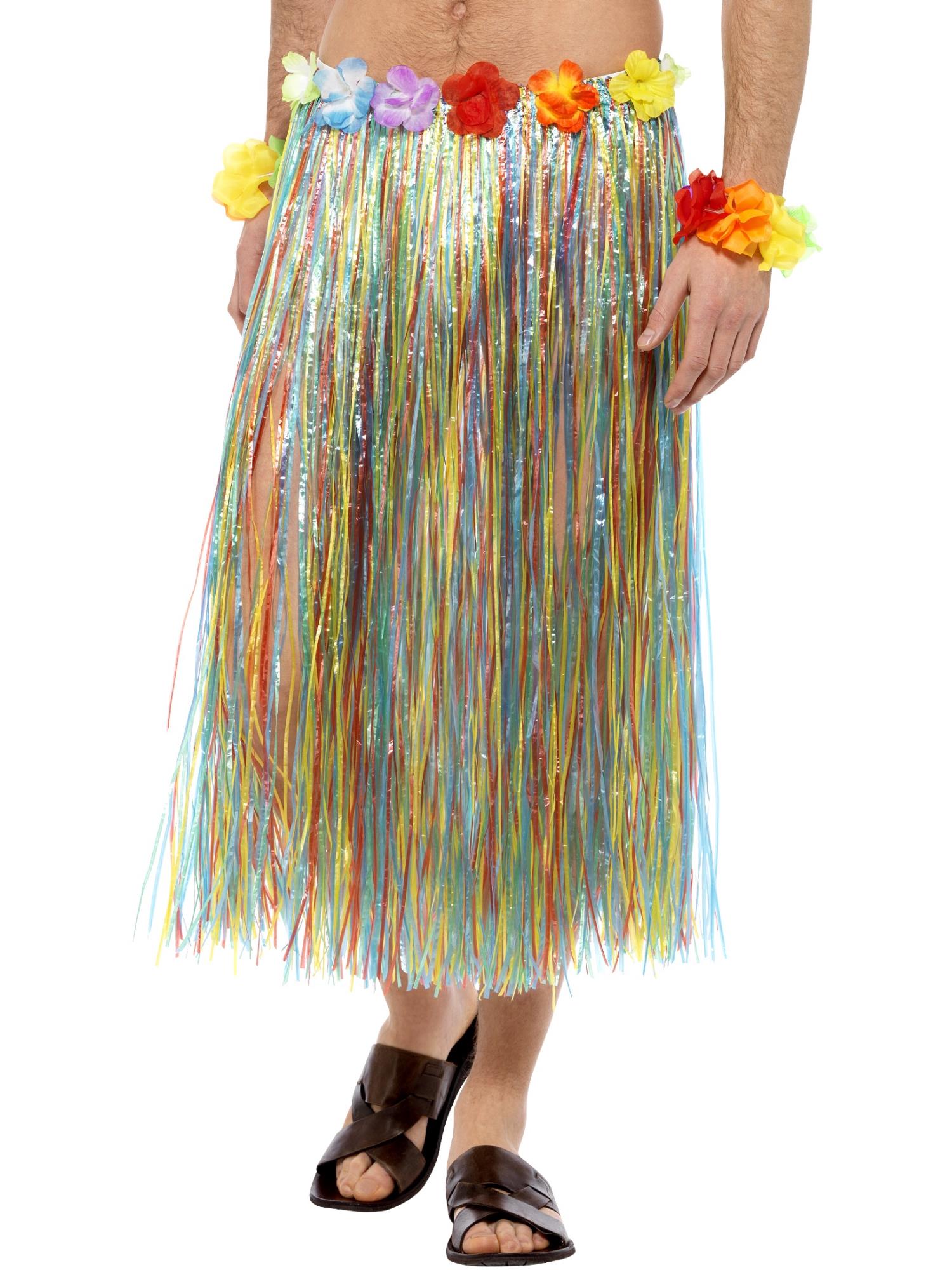 smiffys-fever-hula-rock-bunt-mit-blumen-damen-einheitsgr-e image 2